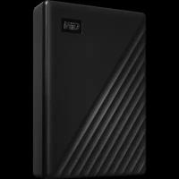 Внешний жесткий диск 2.5" 4Tb WD My Passport WDBPKJ0040BBK-WESN USB3.0 Черный