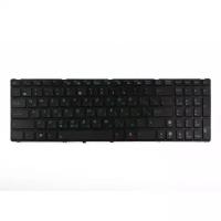 Клавиатура для ноутбука LP для Asus K52 K52F K52DE K53S X61 N61 G51 UL50 G60 (с рамкой, чёрная)