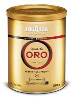 Lavazza Кофе молотый LavAzza Qualita Oro в банке, 250 г, 12 шт
