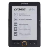 Электронная книга Digma E654, 6", графит