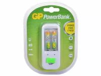 Зарядное устройство GP PowerBank, 13 часов + аккум. 2шт. 650mAh (GP PB410GS65-CR2)