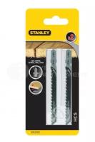 Полотна для лобзика Stanley HCS по дереву грубый рез T144D 2шт STA21072-XJ