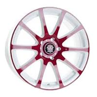 Диски Yamato Segun Asikaga Takauji 7x17 5x115 ET 44 Dia 70,1 White red