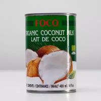 FOCO Органическое кокосовое молоко "FOCO" 10-12%, 400 мл
