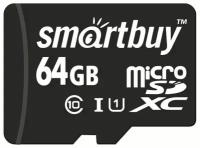 Карта памяти SmartBuy microSDXC Class 10 64 Gb