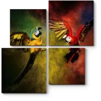 Модульная картина Picsis Яркие краски природы (50x50)