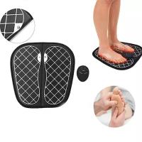 Ems foot massager battery Миостимулятор для ног (Цвет: Черный)