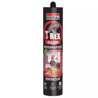 Клей монтажный Soudal T-REX "Моментальная схватка" белый Soudal 12*310мл