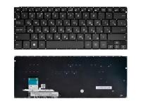 Клавиатура для ноутбука Asus Zenbook UX303UB черная с подсветкой