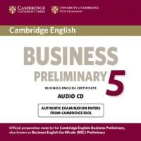 ESOL Cambridge "Cambridge English Business 5 Preliminary Audio CD"