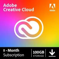 Код активации Adobe Creative Cloud 8 месяцев