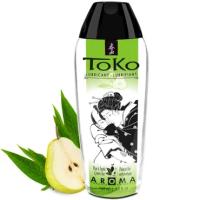 53573 Shunga Toko Aroma Pear & Exotic Green Tea, 165 мл. Лубрикант с нежным вкусом, Груша и экзотический зеленый чай