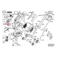 Жгут проводов для газонокосилки (арт. F016104244)BOSCH