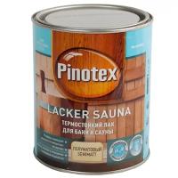 PINOTEX LACKER SAUNA 20 лак термостойкий на водной основе для бань и саун, полуматовый (2,7л)