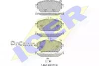 ICER 182212_колодки дисковые передние\ MB W205/S205 1.6/2.0/2.1D 13