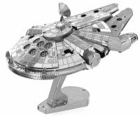 Металлическая сборная 3D модель Сокол тысячелетия / Тысячелетний Сокол / Millenium Falcon / Star Wars / Звездные войны / паззл