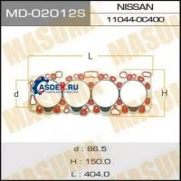 MASUMA MD02012S Прокладка ГБЦ Nissan Almera 95-, Bluebird 91-, Sunny 94-, Wingroad 96- CD20 толщина 1,20 MASUMA