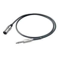 Шнур микрофонный Proel 6.3mm Mono Jack - XLR/F 3m BULK220LU3