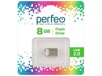 USB Flash Drive 8Gb - Perfeo M09 Metal Series PF-M09MS008