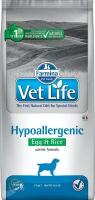 FARMINA Vet Life Hypoallergenic корм для собак при пищевой аллергии и непереносимости Яйцо с рисом 12 кг