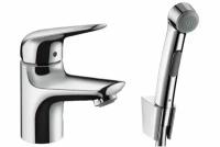 Смеситель для раковины с гигиеническим душем Hansgrohe Novus 71144000