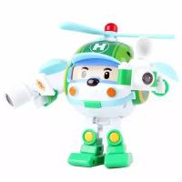 Robocar Silverlit Игрушка Робокар Поли (Robocar Poli) - Хэли трансформер (12 см) с инструментом