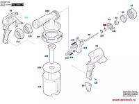 Запчасть для электроинструмента Bosch Кольцо уплотнительное для 550 WATT-SERIE, 7595-100, PFS 3000-2 (2600210004, 2.600.210.004)