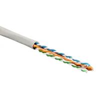 Отрезок кабеля витая пара Hyperline (арт. 1404) UTP4-C5E-SOLID-GY 4.9m