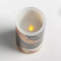Электронная свеча «Абстракция», 5 х 10 см