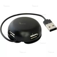 USB хаб Defender Quadro Light 4 порта USB2.0 питание по шине USB (83201)