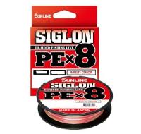 Плетеный шнур Sunline Siglon PEх8 150m(Multi color) #2/35LB БС М