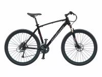 Горный велосипед AUTHOR Arsenal 27.5" 2022 (Рама: 15" (Рост: 145-158 см), Цвет: черный/серый/красный)