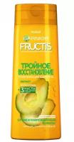 Garnier Шампунь Garnier Fructis Тройное восстановление 400мл, 1шт (4 штуки)