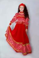 Народный костюм для девочки Batik Платье нарядное Любава (2040)