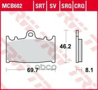 Колодки Торм.Пер. Moto TRW арт. MCB602