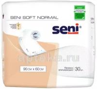 Seni soft normal пеленки гигиенические 90х60 см n30