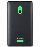Чехол силиконовый для Nokia XL Dual Sim Melkco Poly Jacket TPU (Black Mat)