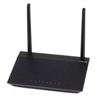 Wi-Fi роутер ASUS DSL-N16, N300, ADSL2+ (Annex B), черный