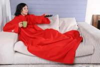 Плед с рукавами SNUGGIE 175х140 см красный