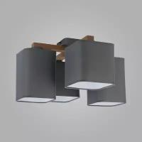 Потолочная деревянная люстра 4166 Tora Gray TK Lighting