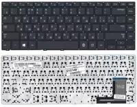 Клавиатура для ноутбука Samsung 370R4E NP450R4E ba59-03619c черная без рамки без цифрового блока