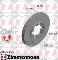 Диск Тормозной Zimmermann арт. 200.2516.20