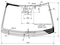 Стекло Лобовое С Обогревом Щеток + Дд + Камера Mercedes-Benz S-Class W221 09-13 XYG арт. W221-VCSSH-09 LFW/H/X