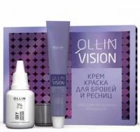 Краска для бровей, ресниц Ollin Professional Крем-краска для бровей и ресниц Vision, Ollin