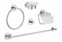 GROHE Набор аксессуаров GROHE Essentials (5 предметов), хром (40344001)