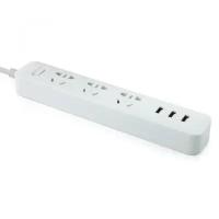 Удлинитель Xiaomi Mi Power Strip 3 (XMCXB01QM), белый, 3 розетки, 1.8 м, 10А / 2500 Вт