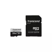 Карта памяти Transcend 350V microSDXC 256GB с адаптером (TS256GUSD350V)