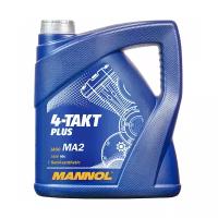 Моторное масло Mannol 4-Takt Plus 10W-40, 4 л