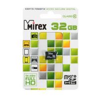 Карта памяти Mirex microSD, 32 Гб, SDHC, класс 10 Mirex 2890990