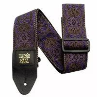 Ernie Ball 4164 жаккардовый ремень с рисунком Purple Paisley